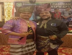 Teks foto : Panglima Besar Kande Arba Udin bersama Panglima Sambang Kabupaten Bengkalis Iskandar Izhar