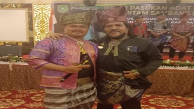 Pasukan Adat dan Marwah Gagak Hitam Kabupaten Bengkalis Telah Dikukuhkan