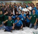 Ket foto : Peserta Penataran dan Pelatihan Wasit dan Pelatih Bola Voli Tingkat Daerah tahun 2021 foto bersama saat penutupan acara, Ahad (21/11/2021) malam kemarin.
