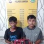 Pelaku Pengedar Narkoba ZK (22) Wiraswasta, Gp. Alue Beurawe Kec. Langsa Kota dan AB (18) Pelajar
