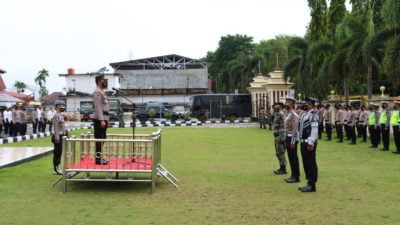 Polres Merangin Adakan Apel Kesiapan Operasi Zebra Menjelang Tahun Baru