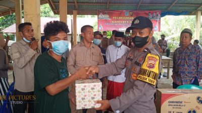 Polres Merangin Kembali Adakan Vaksinasi Massal Di Desa Rantau Limau Kecamatan Tabir Ilir