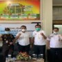 Teks foto : Kajari Kuantan-Singingi Hadiman MH, pegawai BPN dan sejumlah pejabat teras sosialisasi Pencegahan Pertanahan di taja oleh BPN Kuansing
