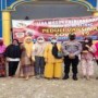 Ket foto : pelaksanaan Vaksinasi Massal di desa sungai Ulak