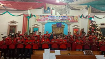 SAPMA PBB Rayakan Natal di Rohul, “Cinta Kasih Kristus Yang Menggerakkan Persaudaraan”