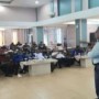 Teks foto : Drs.Wahyudi El Pangabean, M.H. memberikan edukasi kepada 60 orang Wartawan Kepulauan Meranti (Istimewa).