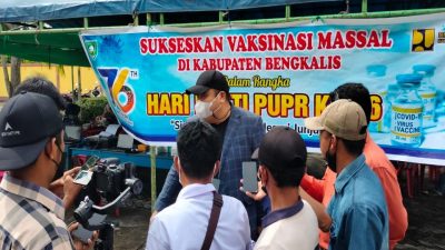Berbagai Perlombaan di Gelar PUPR Bengkalis dalam Rangka Semarak 76 Bakti PUPR