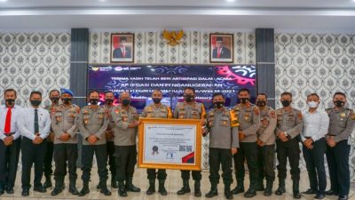 Polres Merangin Meraih Predikat Zona Integritas, Wilayah Bebas Korupsi (WBK)