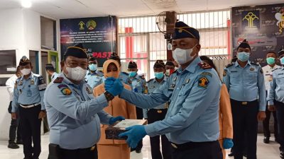 Pisah Sambut Kalapas Kelas IIB Pasir Pangaraian Berjalan Lancar