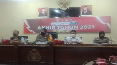 Polres Langsa Ungkap Kasus Diakhir Tahun 2021