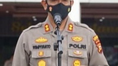 Kapolres Rohul Pimpin Apel Pergeseran Pasukan Pilkades Serentak 2021 dan Personil Yang Bertugas Harus Nettral