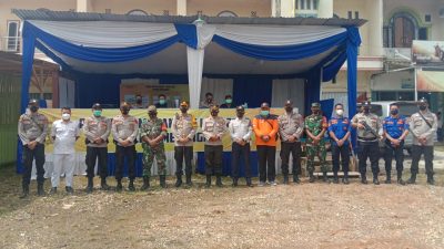 Kapolres Merangin Adakan Pengecekan Posyan dan Pospam Dalam Rangka Operasi Lilin Tahun 2021