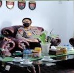 Teks foto : Danrem 031/Wira Bima Brigjen TNI M Syech, Kapolda Riau Irjen M Iqbal SIK MH (tengah) Kasrem 031/WB Kol INF Habzen Sianturi SIP MM (Istimewa).