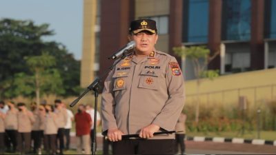 Apel Perdana Kapolda Riau : Rasa Syukur Harus Menjadi Pondasi Untuk Mengabdi