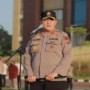 Teks foto : Kapolda Irjen Pol Mohammad Iqbal pimpin Apel perdana di Mapolda Riau (Istimewa).