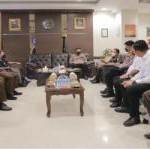 Teks foto : Kedatangan Irjen M Iqbal langsung disambut oleh Kepala Kejaksaan Tinggi Riau (Istimewa).
