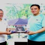 Teks foto : Kedatangan Kapolda Riau di sambut langsung Direktur Utama PHR, Jaffee Arizon Suardin (Istimewa).