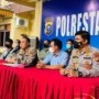 Teks foto : Kapolresta Kombes Pria Budi menggelar konferensi pers didampingi Kabid Humas Kombes Sunarto (Istimewa)