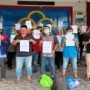 Teks foto : Warga binaan yang mendapat asimilasi (Istimewa).