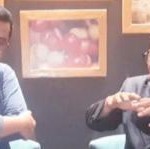Teks foto : Seorang praktisi jurnalistik Wahyudi El Panggabean dan Gemal A.N. Panggabean (Istimewa)