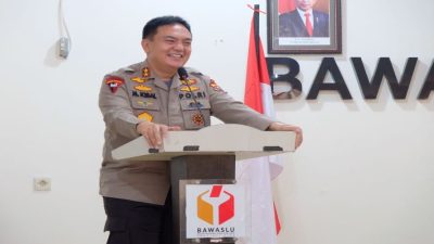Kapolda Riau Irjen Iqbal Dalam Silaturahmi Dengan Bawaslu : Dua Integritas Karakter Harus Berjalan Seimbang