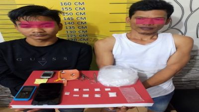 Dua Residivis Kembali di Ringkus Sat Narkoba Polres Langsa