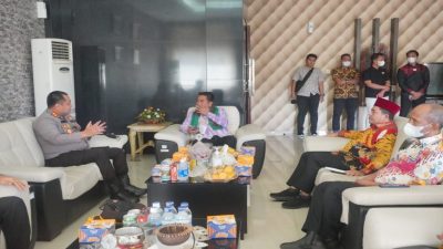 Bupati Pelalawan Terima Kunjungan AKBP Guntur Muhammad Tariq