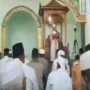 Teks foto : Ketua MUI Kabupaten Bengkalis, Buya H Amrizal,MAg saat menyampaikan khutbah Jum'atnya di Masjid Agung Istiqomah, Bengkalis Jum'at (14/01/2022) tadi.