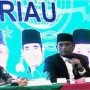 Teks foto : PWNU Riau T. Rusli Ahmad menyampaikan pelantikan pengurus PWNU Riau di hadiri Wakil Presiden RI (Istimewa).