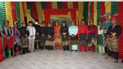 Gegap Gempita, 200an Penabuh Kompang Kecamatan Bantan Latihan Bersama
