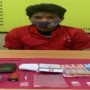 Teks foto : Tersangka JR dan BB di Polres Rohul (Istimewa).