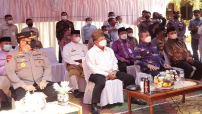 Mendagri Melakukan Kunjungan Kerja Ke Kota Pekanbaru Dalam Rangka Percepatan Vaksinasi Merdeka Anak dan Lansia