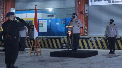 Lepas Keberangkatan 105 Personel Brimob Polda Riau BKO ke Papua, Kapolda: Tetap Disiplin dan Humanis