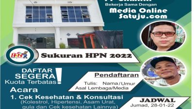 Jangan Lupa! Siang ini Acara Puncak HPN Bersama RS Prima Pekanbaru