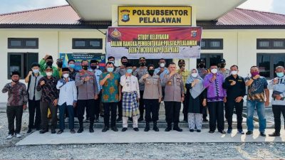 Masyarakat Dukung Peningkatan Status, Tim Polda Lakukan Uji Kelayakan di Polsubsektor Pelalawan