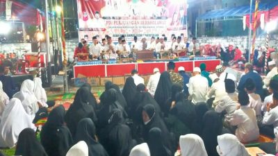 Sholawat, Puncak Acara HUT ke-49 PDI Perjuangan Kabupaten Bengkalis