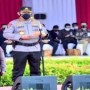 Teks foto : Jenderal Listyo Sigit Prabowo memimpin Upacara peringatan HUT ke-41 di di Lapangan Bhayangkara, Mabes Polri (Istimewa).