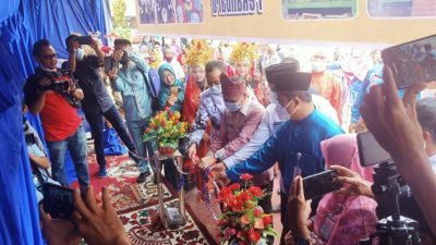 SMPN 23 Pekanbaru Launching Program Ecobrick Day dan Taman Literasi Berbasis Ecobrick