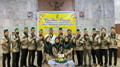 Gopinda Aditya Putra Nakhkodai HmI Cabang Pekanbaru Periode 2022-2023: Momentum Kebangkitan aktivisme