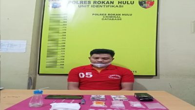 Lagi lagi Satres Narkoba Polres Rohul Gerak Cepat Bekuk Pemilik Sabu