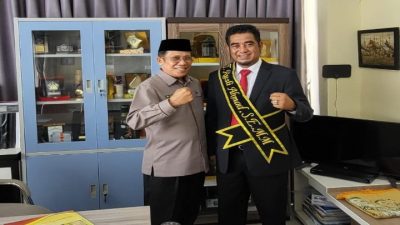 Ketum DPP Santri Tani NU dan Ketua PWNU Riau Berhasil Dengan Meraih gelar Magister Manajemen