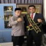 Teks foto : Ketua Umum DPP Santri Tani NU dan Ketua PWNU Riau berhasil dengan baik meraih gelar Magister Manajemen