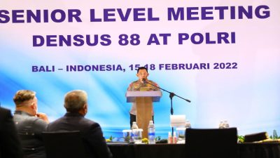 Hadiri Senior Level Meeting, Kapolri Tekankan Densus 88 Kembangkan Kemampuan Hadapi Tantangan