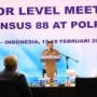 Teks foto : Jenderal Listyo Sigit Prabowo berikan arahan di acara Senior Level Meeting Densus 88 Antiteror Polri di Bali (Istimewa).