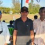 Teks foto : Syahrul, Ketua Komisi Wasit dan Biro Penugasan Wasit OT PSKB Cup I (kanan) bersama Ketua Panitia Hendra Saputra (tengah) dan Pengawas Pertandingan Herman Mukhayat (kiri).