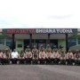 Teks foto : Kapolda Riau Irjen Mohammad Iqbal foto bersama di Markas TNI Kota Dumai (Istimewa).