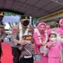 Teks foto : Kapolda Riau Irjen Mohammad Iqbal Didampingi Ketua Bhayangkari Daerah kunjungan pertama di Polres Dumai (Istimewa).