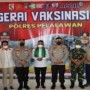 Teks foto : Wakapolda Riau, Brigjen Pol Drs.Tabana Bangun, Bupati H. Zukri Misran AKBP Guntur Muhammad Thariq dan forkompinda Pelalawan (Istimewa).