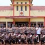 Teks foto ; Kapolda Riau Irjen Moh Iqbal foto bersama dengan Personil Brimob Batalyon B di Menggala Rokan Hilir (Istimewa).