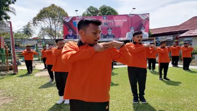 Lapas Kelas IIB Pasir Pangaraian Laksanakan Pramuka Bagi Warga Binaan